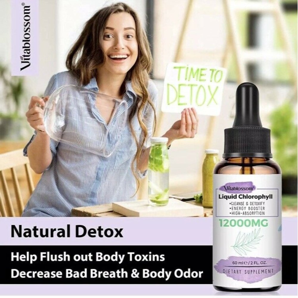Chlorophyll Liquid Drops Organic- Vitablossom Liqu